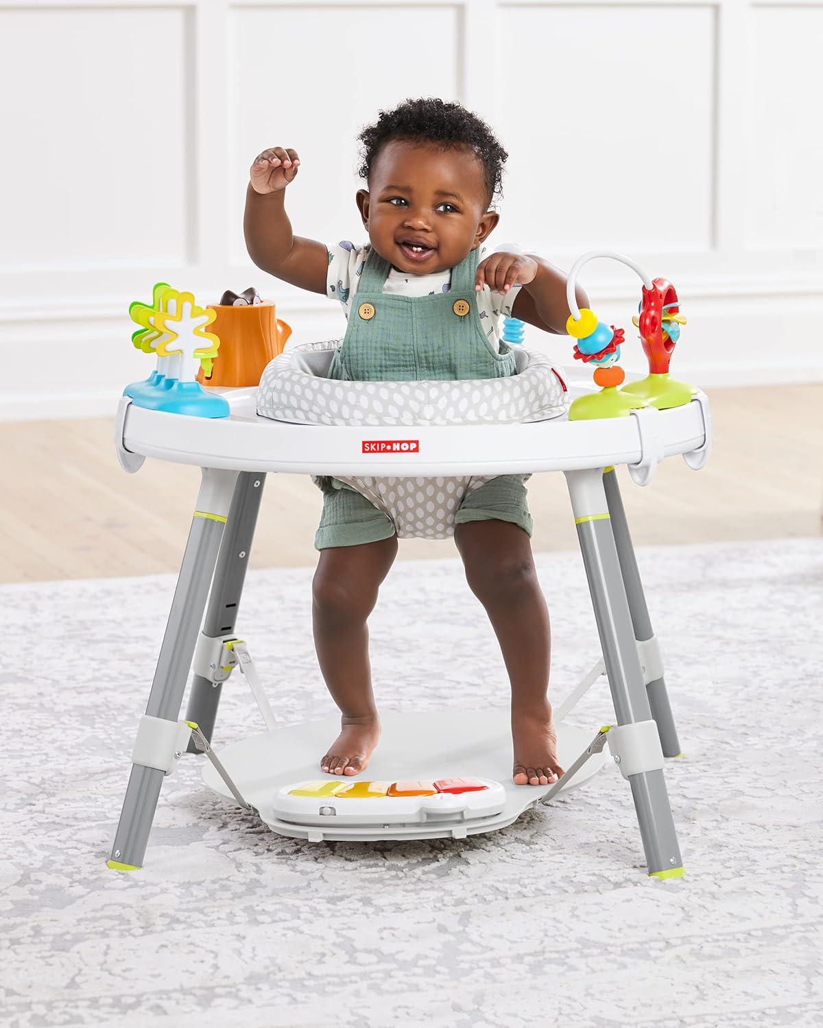 imageSkip Hop Baby Activity Center Interactive Play Center with 3Stage GrowwithMe Functionality 4mo Explore ampamp MoreExplore  More