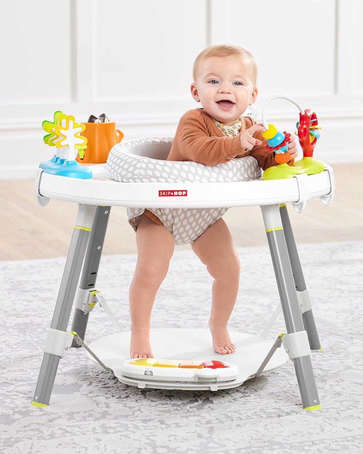 imageSkip Hop Baby Activity Center Interactive Play Center with 3Stage GrowwithMe Functionality 4mo Explore ampamp MoreExplore  More