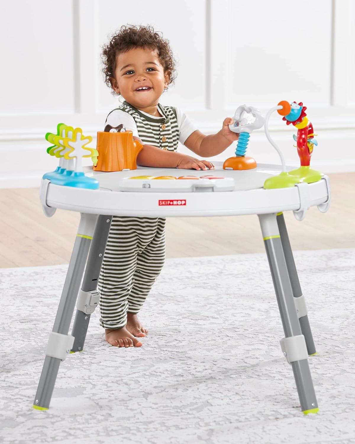 imageSkip Hop Baby Activity Center Interactive Play Center with 3Stage GrowwithMe Functionality 4mo Explore ampamp MoreExplore  More
