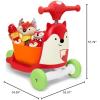 imageSkip Hop 3in1 Baby Activity Push Walker to Toddler Scooter Zoo UnicornFox