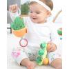 imageSkip Hop 3in1 Baby Activity ampamp Teether Stroller Toy Montessori Inspired 3in1 Stroller ToyCactus Jitter