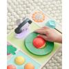 imageSkip Hop Baby Musical DJ Set Toy with Lights Songs Sound Effects and Soft Textures Farmstand Let The Beet Drop DJ Set