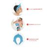 imageSkip Hop Baby Shower Cap Shield Moby Bath Visor for Baby and Kids 9m  BlueBlue