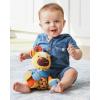 imageSkip Hop Bandana Buddies Baby Activity and Teething Toy with MultiSensory Rattle and Textures ElephantGiraffe