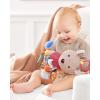 imageSkip Hop Bandana Buddies Baby Activity and Teething Toy with MultiSensory Rattle and Textures ElephantKangaroo