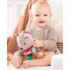 imageSkip Hop Bandana Buddies Baby Activity and Teething Toy with MultiSensory Rattle and Textures ElephantKangaroo