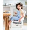 imageSkip Hop Booster Seat for Dining Table Sleek Seat Booster GreyWhiteBooster