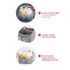 imageSkip Hop Diaper Caddy Organizer with Touch Sensor Night Light Nursery Style OatDiaper Caddy