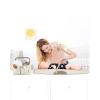 imageSkip Hop Diaper Caddy Organizer with Touch Sensor Night Light Nursery Style OatLightUp Diaper Caddy Oat