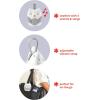 imageSkip Hop Portable Bladeless Stroller Fan Adjustable 3 Speeds Stroll ampamp Connect GreyPortable Soother