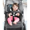 imageSkip Hop Portable Bladeless Stroller Fan Adjustable 3 Speeds Stroll ampamp Connect GreyStroller Fan