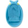 imageSkip Hop Baby Bath Tub 4in1 Grow with Baby Infant to Toddler Bathtub with Supportive Sling and SitUp Support Wave Age 0mBlue Tub