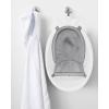 imageSkip Hop Baby Bath Tub 4in1 Grow with Baby Infant to Toddler Bathtub with Supportive Sling and SitUp Support Wave Age 0mMoby White Tub