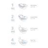 imageSkip Hop Baby Bath Tub 4in1 Grow with Baby Infant to Toddler Bathtub with Supportive Sling and SitUp Support Wave Age 0mWave Tub
