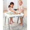 imageSkip Hop Discoverosity 3in1 Toddler Sensory Table with 13 NatureInspired Sensory Tools 8Page Activity Guide 2 Bins and 2 Convertible lids Age 18mSensory Table
