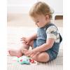 imageSkip Hop Baby Sensory Toy with Rattle Beads and Textured Teether Silver Lining Cloud Pop Star Baby Fidget Toy Age 9m